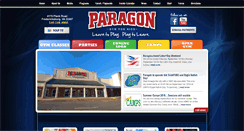 Desktop Screenshot of paragongymnastics.com